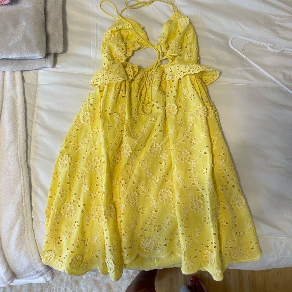 For Love & Lemons Natalia Mini Dress